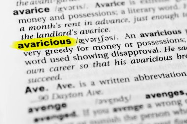 Vurgulanmış İngilizce kelime 