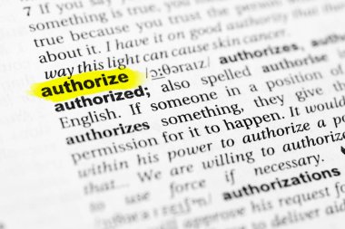 Vurgulanmış İngilizce kelime 