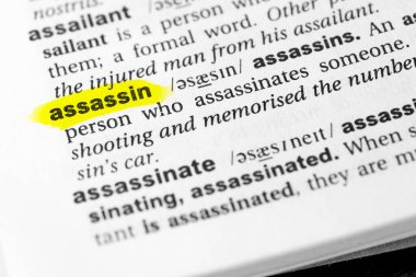 Vurgulanmış İngilizce kelime 