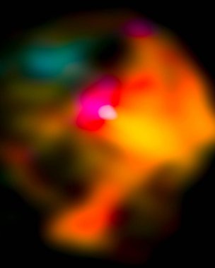 Sihirli soyut bulanık arkaplan.