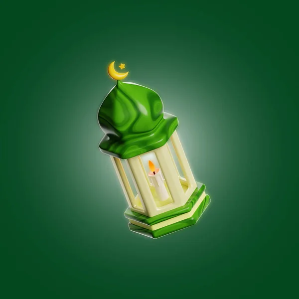 Ramadan Islamic Lantern Icon Illustration — Stock Photo, Image