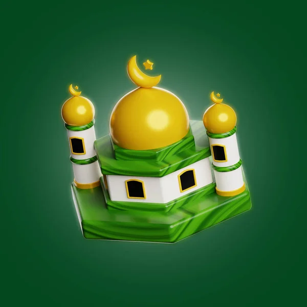 Ramadã Mesquita Icon Ilustração — Fotografia de Stock