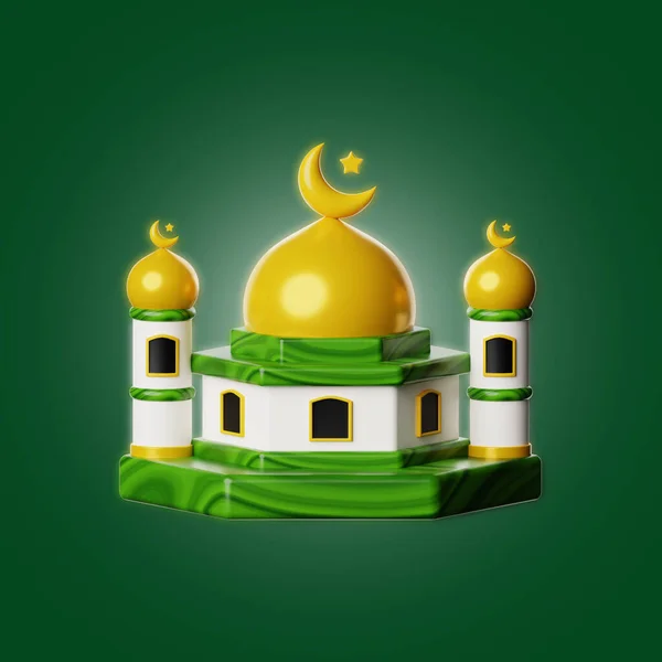 Ramadã Mesquita Icon Ilustração — Fotografia de Stock