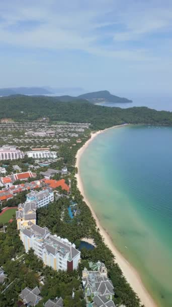 Phu Quoc Adası Vietnam Daki Tropik Tatil Beldesi — Stok video