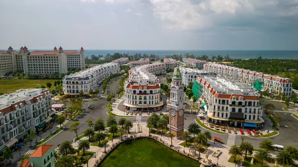 Phu Quoc Adası, Vietnam 'daki Büyük Dünya' nın havadan görünüşü