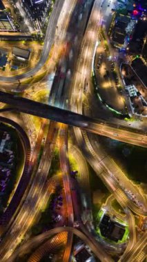 Kuala Lumpur, Malezya 'da Akşam Trafiğinin Hava Saati