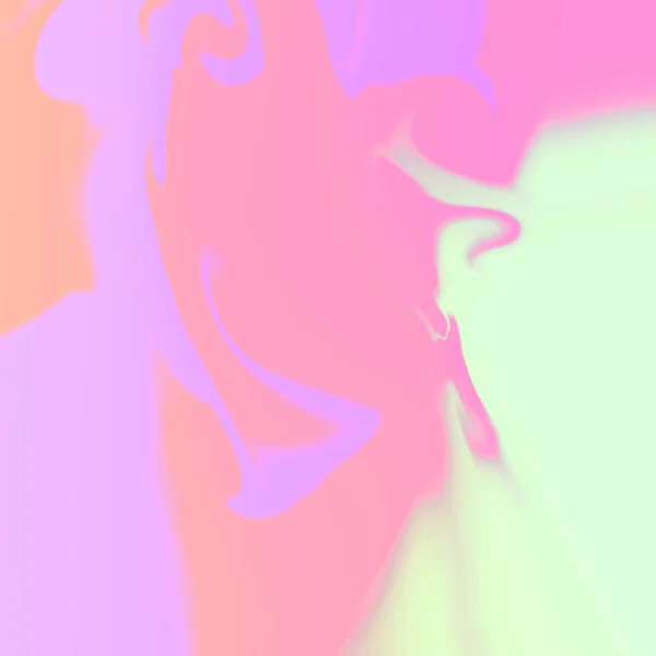 独角兽液体3 9粉色蓝色背景插图壁纸纹理 — 图库照片