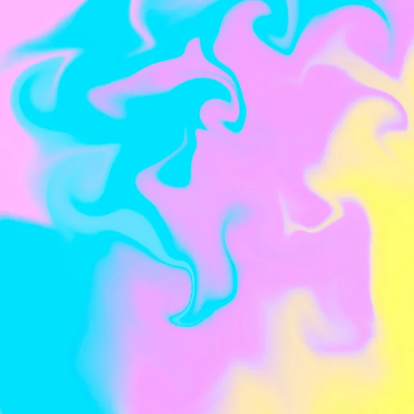 Einhorn Flüssigkeit Rosa Blau Hintergrundillustration Tapete Textur — Stockfoto