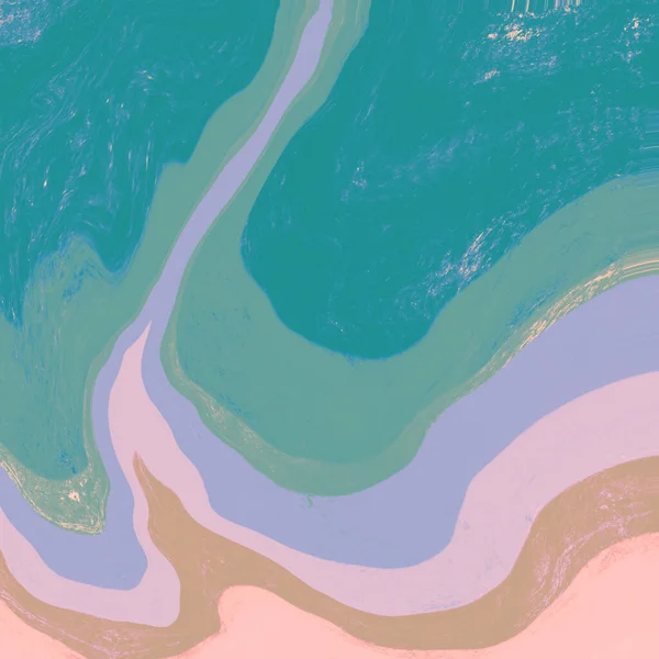 Retro Ročník Liquid Pozadí Ilustrace Tapeta Textura Zelená Fialová Hnědá — Stock fotografie