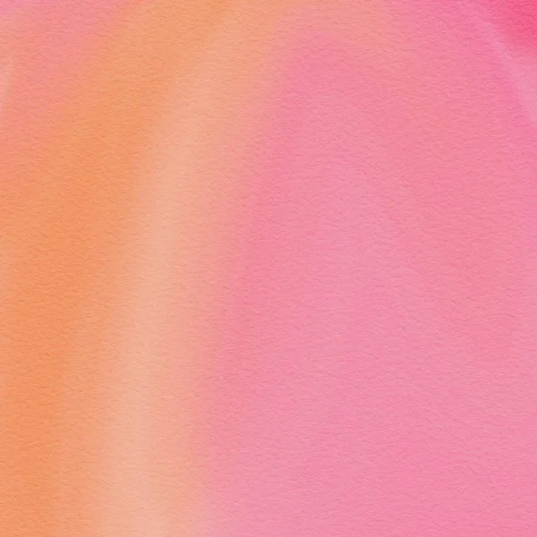 Абстрактне Літо Акварель Тло Ілюстрація Шпалери Текстура Помаранчевий Рожевий — стокове фото