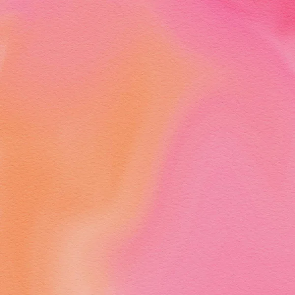 夏季水彩画2 9背景图壁纸纹理橙色粉红 — 图库照片