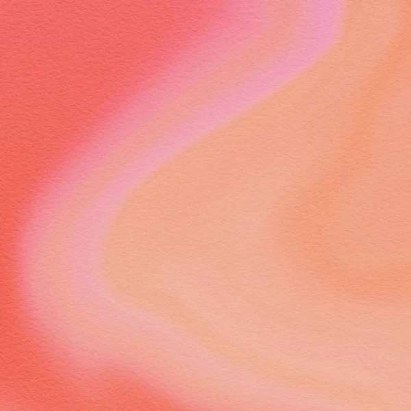 Анотація Літо Акварель Фон Ілюстрація Шпалери Текстура Помаранчевий Рожевий — стокове фото