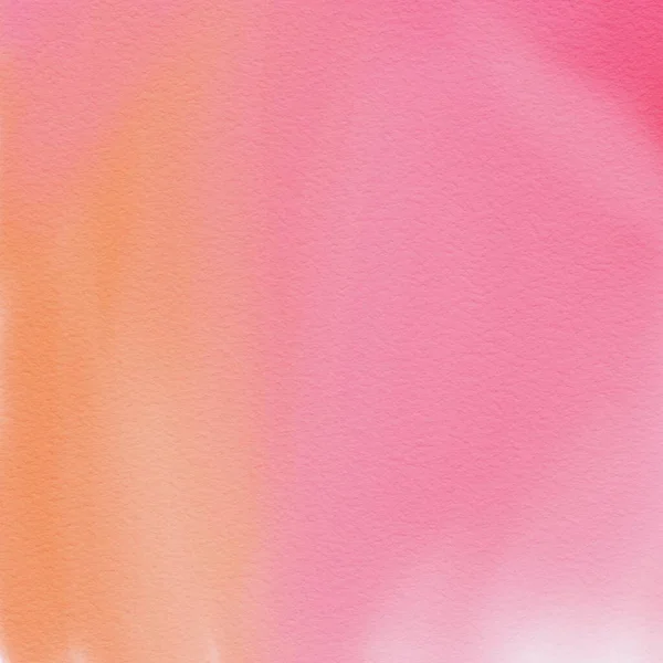 夏季水彩画4 3背景说明壁纸纹理橙色粉红 — 图库照片