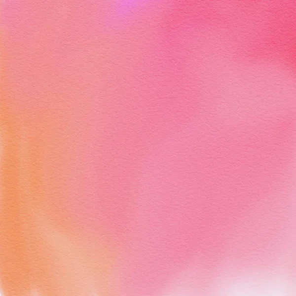 Abstracto Verano Acuarela Fondo Ilustración Papel Pintado Textura Naranja Rosa — Foto de Stock