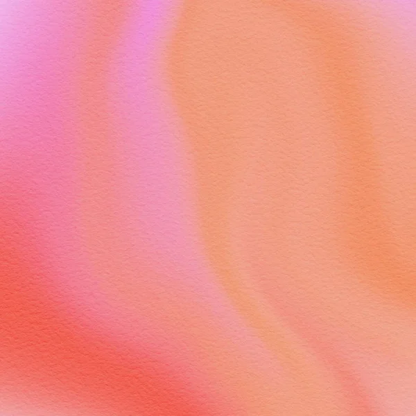 Αφηρημένη Καλοκαιρινή Υδατογραφία Απεικόνιση Φόντου Ταπετσαρία Υφή Πορτοκαλί Ροζ — Φωτογραφία Αρχείου