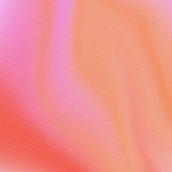 Streszczenie Summer Akwarela Ilustracja Tło Tapety Tekstura Pomarańczowy Różowy — Zdjęcie stockowe