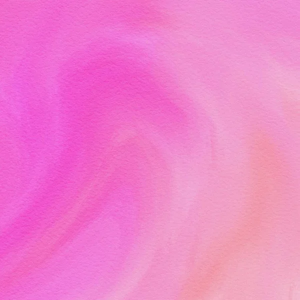 夏季水彩画 5背景说明壁纸纹理 橙色粉红 — 图库照片