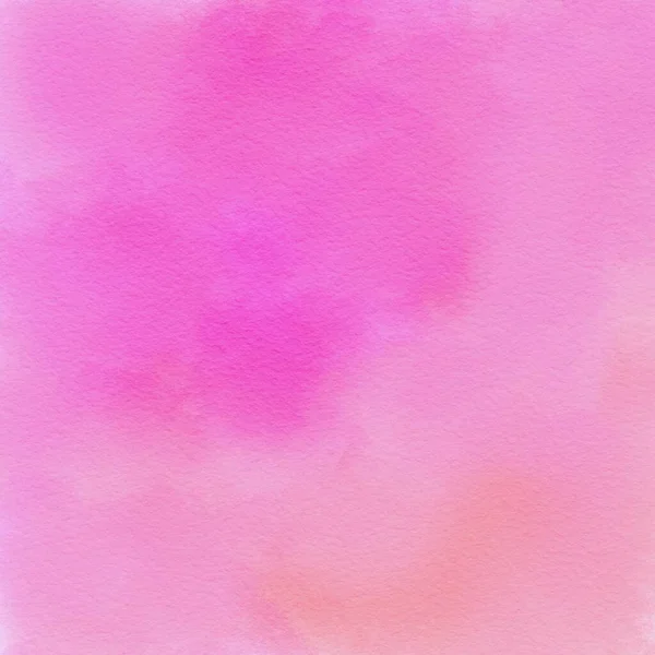 夏季水彩画8背景图壁纸纹理橙色粉红 — 图库照片
