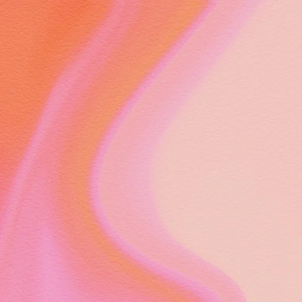 夏季水彩画12 2背景图壁纸纹理橙色粉红 — 图库照片