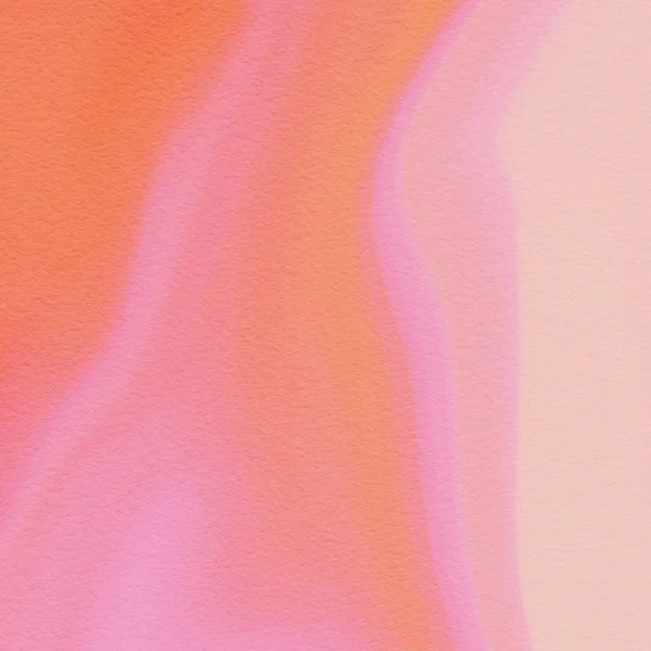 Περίληψη Καλοκαίρι Υδατογραφία Εικόνα Φόντου Ταπετσαρία Υφή Πορτοκαλί Ροζ — Φωτογραφία Αρχείου