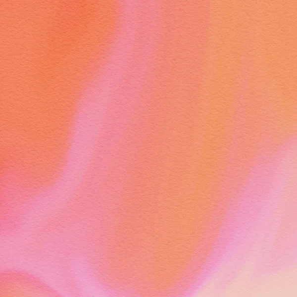 Verão Abstrato Aguarela Fundo Ilustração Papel Parede Textura Laranja Rosa — Fotografia de Stock
