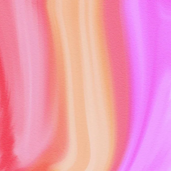 Περίληψη Καλοκαίρι Υδατογραφία Εικόνα Φόντου Ταπετσαρία Υφή Πορτοκαλί Ροζ — Φωτογραφία Αρχείου