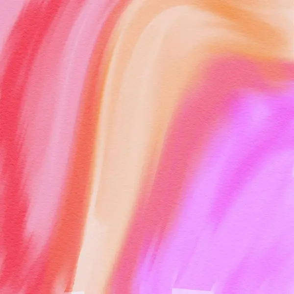 Αφηρημένη Καλοκαίρι Υδατογραφία Εικόνα Φόντου Ταπετσαρία Υφή Πορτοκαλί Ροζ — Φωτογραφία Αρχείου