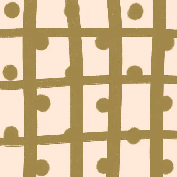 Crème Grid Dot Set2 Kerst Achtergrond Behang Textuur — Stockfoto