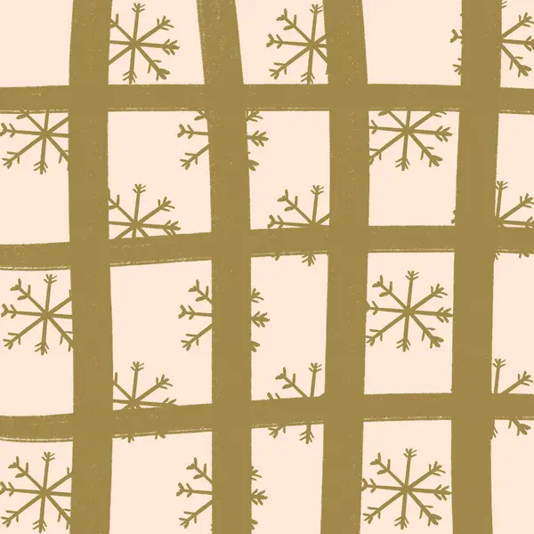 Кремова Сітка Сніг Різдвяні Фонові Шпалери Текстура — стокове фото