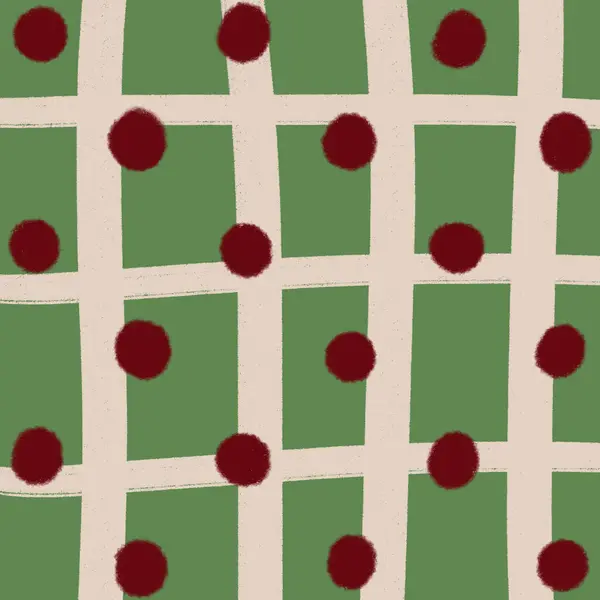 Verde Cuadrícula Punto Set1 Fondo Navidad Fondo Pantalla Textura —  Fotos de Stock