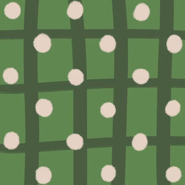 Grönt Rutnät Dot Set2 Jul Bakgrund Tapet Konsistens — Stockfoto