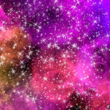 Galaksi Uzay Bulutsusu Görüntü Duvar Kağıdı Dokusu 10 Yıldız