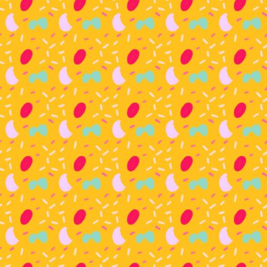 Şirin Desen Arkaplan Resim Duvar Kağıdı Dokusu 3