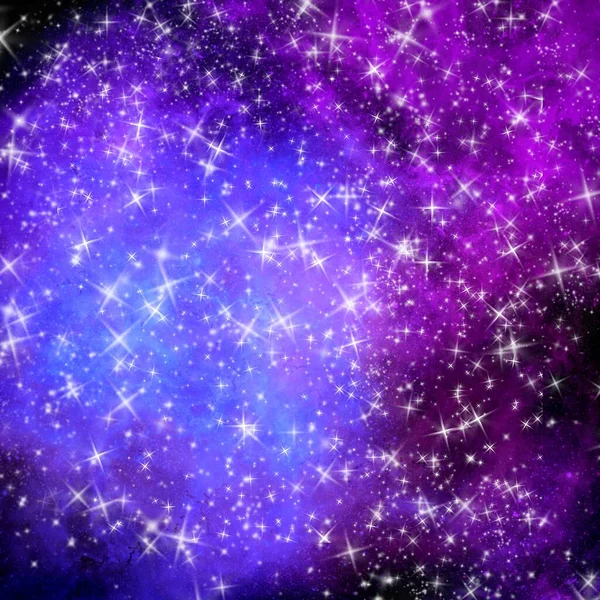 銀河宇宙星雲背景イラスト壁紙テクスチャ2 Star — ストック写真