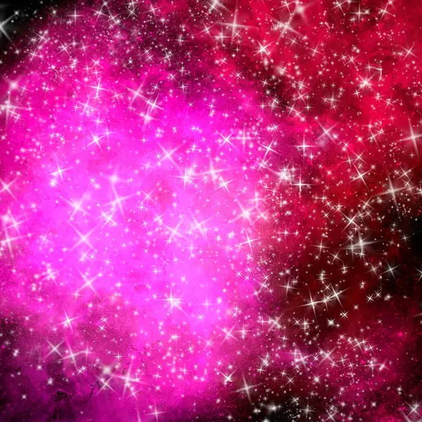 銀河宇宙星雲背景イラスト壁紙テクスチャ2 7つ星 — ストック写真