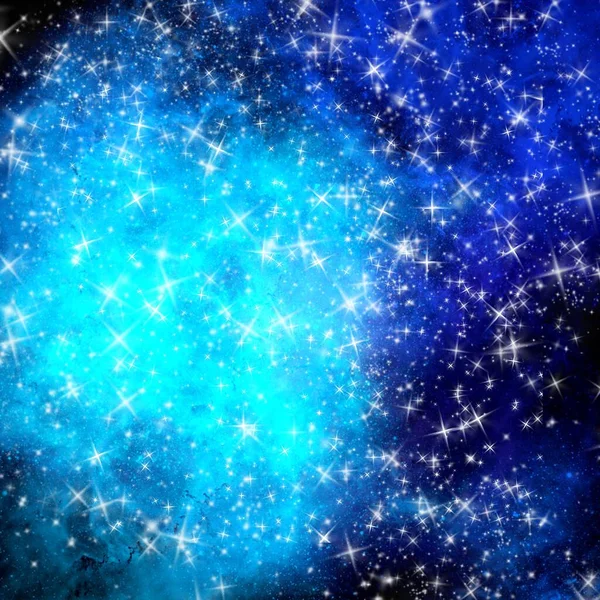 Galaxy Space Nebula Ilustracja Tapety Tekstura Gwiazdka — Zdjęcie stockowe