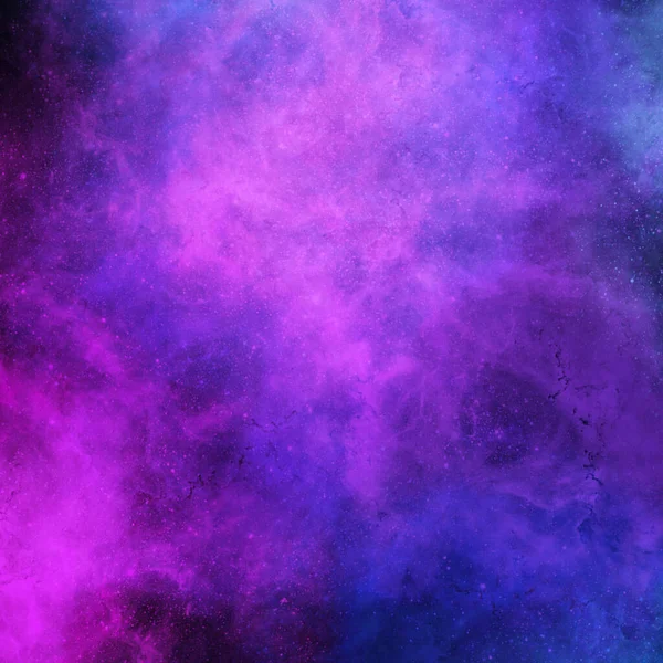 Galaxis Raum Nebel Hintergrundillustration Tapete Textur — Stockfoto