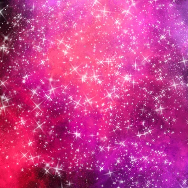 Galaxie Prostor Mlhovina Pozadí Ilustrace Tapety Textura Star — Stock fotografie