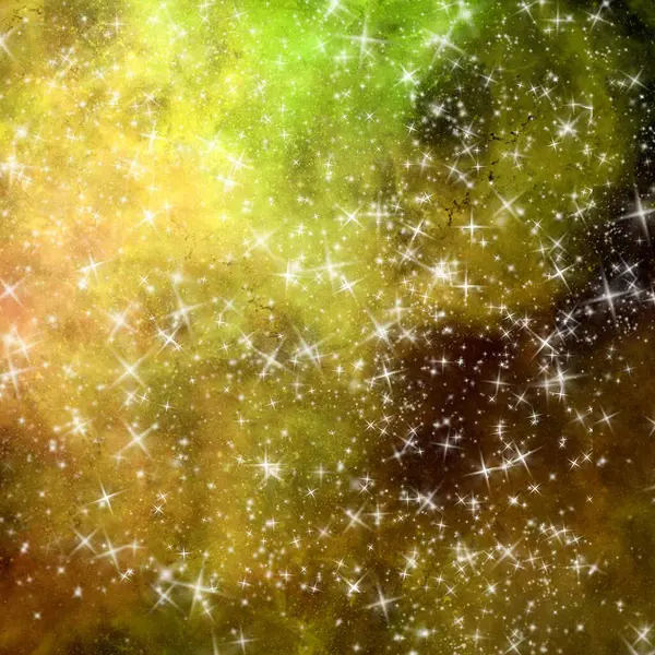 銀河宇宙星雲背景イラスト壁紙テクスチャ4 1つ星 — ストック写真