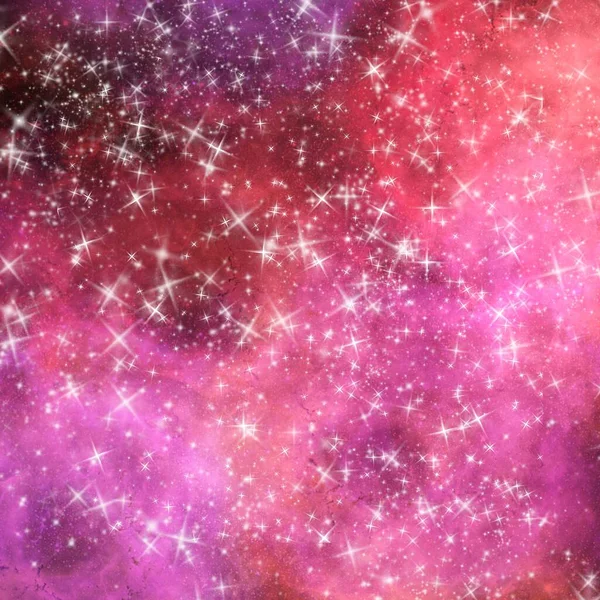 銀河宇宙星雲背景イラスト壁紙テクスチャ6 スター — ストック写真