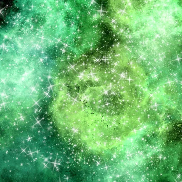 銀河宇宙星雲背景イラスト壁紙テクスチャ7 1つ星 — ストック写真