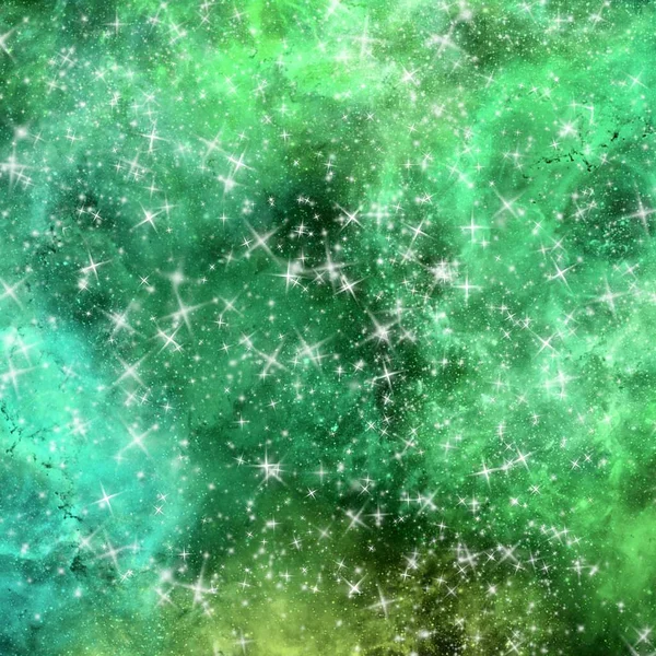 Galáxia Espaço Nebulosa Fundo Ilustração Papel Parede Textura Estrela — Fotografia de Stock