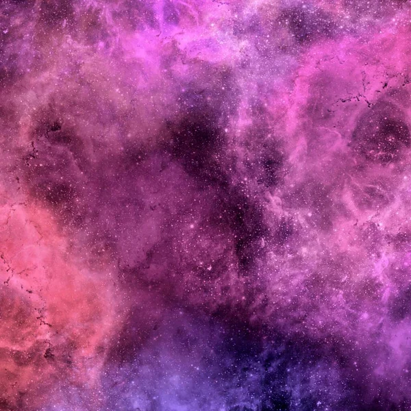Galaxienweltraumnebel Hintergrundillustration Wallpaper Texture — Stockfoto