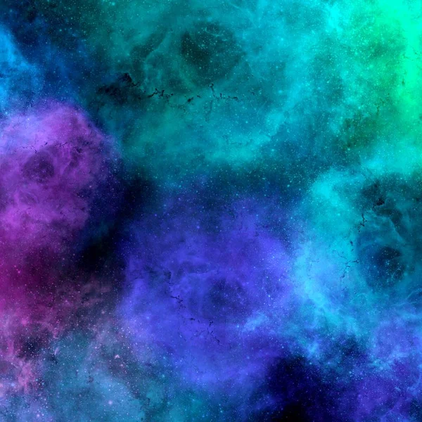 Galaxie Weltraumnebel Hintergrundillustration Wallpaper Texture — Stockfoto