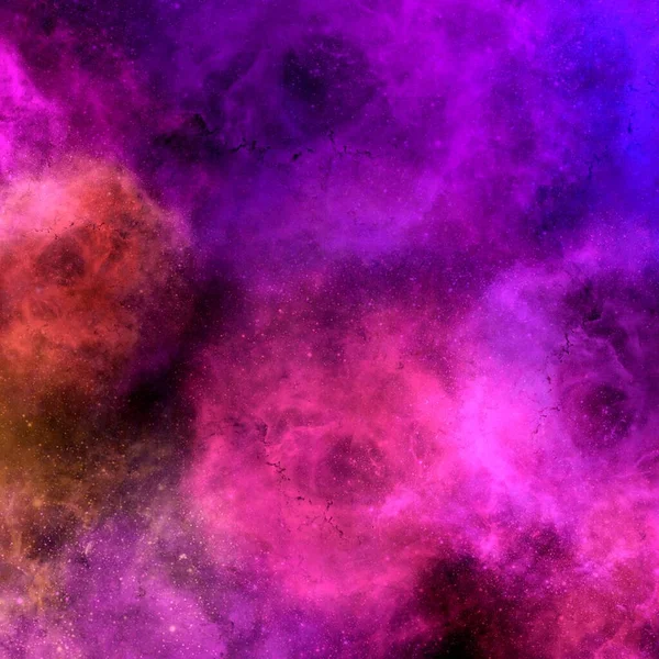 Galaxie Prostor Mlhovina Pozadí Ilustrace Tapeta Textura — Stock fotografie
