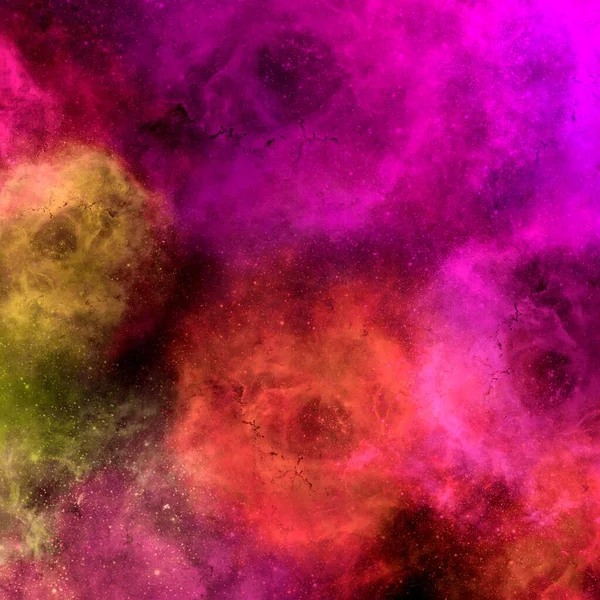 Galaxy Space Nebula Background Illustration Wallpaper Texture — Stock Photo, Image