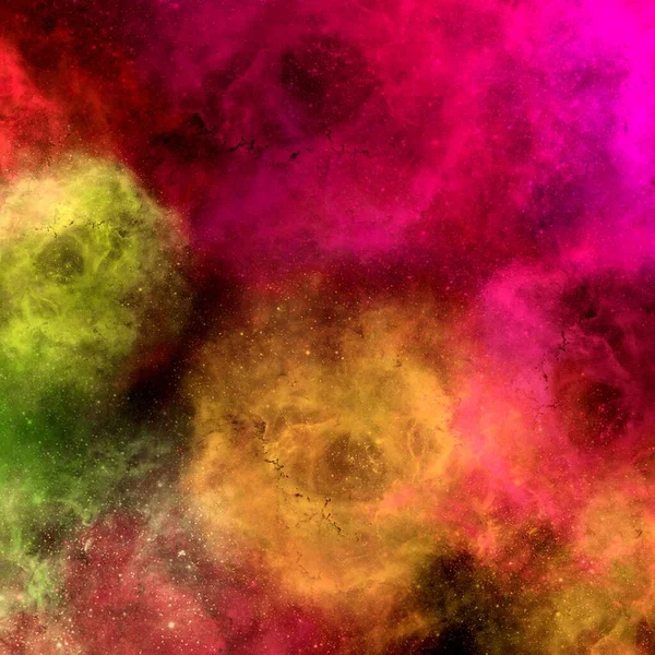 銀河宇宙星雲背景イラスト壁紙10 — ストック写真