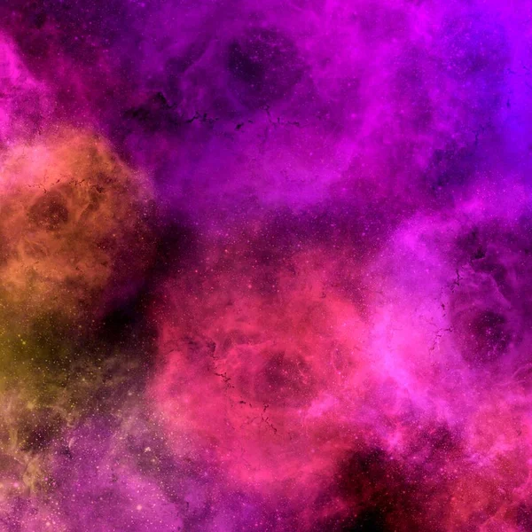 Galáxia Espaço Nebulosa Ilustração Fundo Papel Parede Textura — Fotografia de Stock