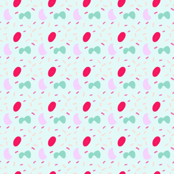 Cute Pattern Background Illustration Wallpaper Texture — Stock Photo, Image