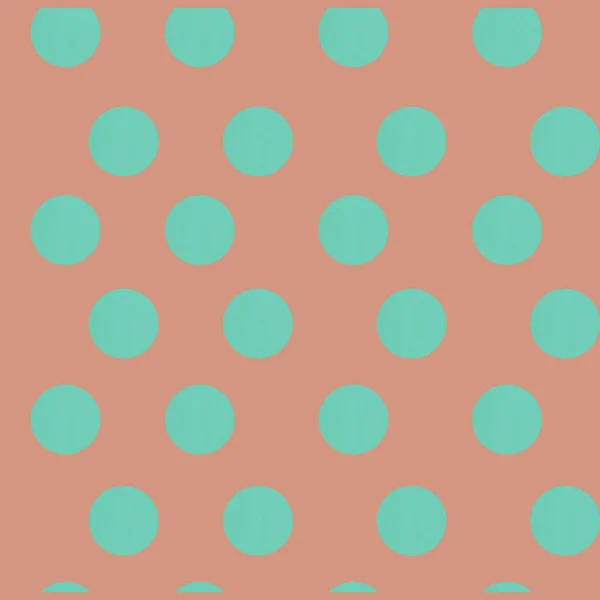 Retro Dot Naadloos Patroon Achtergrond Illustratie Behang Textuur — Stockfoto